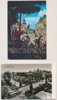 16 db MODERN erdélyi város képeslap / 16 modern Transylvanian town-view postcards