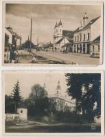 12 db RÉGI történelmi magyar város képeslap vegyes minőségben / 12 pre-1945 historical Hungarian tow...