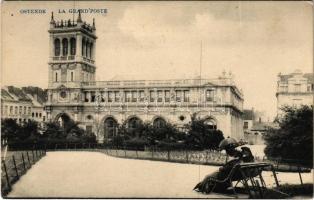 Oostende, Ostende; La Grande Poste / post office, café (EK)