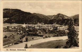 1924 Sankt Michael in Obersteiermark (Steiermark), general view (EK)