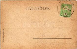 1913 Leányfalu, Rekettyés-tó. H.G. Művészkártyák (EB)