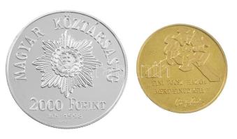 1998. 2000Ft Ag "1848-49. forradalom és szabadságharc 150. évfordulója" kapszulában, tanús...