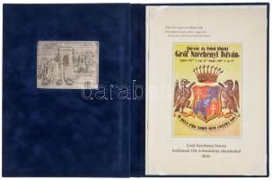 Fritz Mihály (1947-) 2010. "Gróf Széchenyi István halálának 150. évfordulója" kétoldalas e...