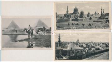 Cairo - 3 pre-1945 postcards
