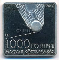 2010. 1000Ft Cu-Ni "Bíró László József, a golyóstoll szabadalmaztatója" kapszulában T:PP p...
