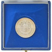 Szabó Géza (1939-2018) 1993. "Bozó Gyula 80 éves" kétoldalas Ag emlékérem eredeti kissé ko...