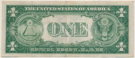 Amerikai Egyesült Államok 1934-1945. (1935A) 1$ "Silver Certificate - kisméretű" sárga pec...