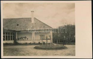 ~1915 Alcsút, kúria és kert. photo