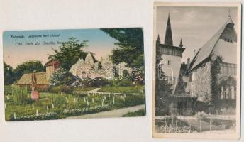 5 db RÉGI erdélyi város képeslap vegyes minőségben: Kolozsvár, Sepsiszentgyörgy, Félixfürdő, Csucsa,...