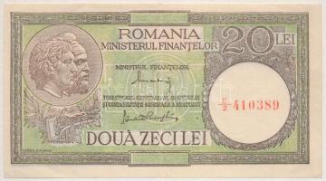 Románia 1948. 20L E/2 410389 T:III szép papír Romania 1948. 20 Lei E/2 410389 C:F fine paper Krause P#79