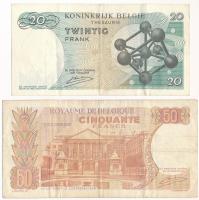 Belgium 1964. 20Fr + 1966. 50Fr T:III
Belgium 1964. 20 Francs + 1966. 50 Francs C:F
Krause P#138, ...
