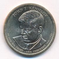 Amerikai Egyesült Államok 2015. 1$ Cu-Ni-Zn Elnöki Dollárok - John F. Kennedy T:1- kis karc USA 2015. 1 Dollar Cu-Ni-Zn Presidential Dollar Coins - John F. Kennedy C:AU small scratch Krause KM#608
