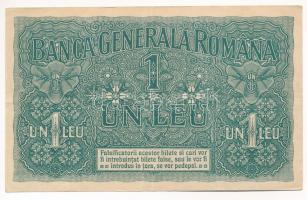 Románia / Német megszállás 1917. 1L "D 12683272" T:III szép papír, fo.
Romania / German O...