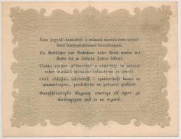 1848. 10Ft "Kossuth bankó" "Hq. 2665 22" T:II szép papír Adamo G111