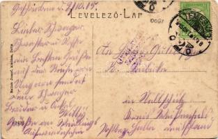 1915 Detta, Ghedu, Deta; Takarékpénztár. Ballon József kiadása (W.L. ?) / Sparkassa / savings bank (...