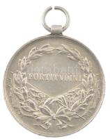 1917. "Károly Ezüst Vitézségi Érem II. osztálya" Ag kitüntetés mellszalag nélkül. Szign.: ...