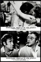 cca 1972 ,,Közelharc férfiak és nők között" című amerikai filmvígjáték jelenetei és szereplői (...