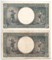 Románia 1941-1943. 1000L (5db, 2xklf) T:III,III-
Romania 1941-1943. 1000 Lei (5pcs, 2xdiff) C:F,VG
...