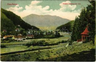 1907 Fenyőháza, Lubochna; kilátás Sztankován felé / view towards Stankovany (r)