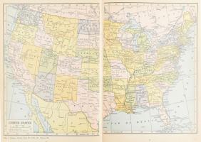 1927 The Literary Digest Atlas of the World and Gazetteer. New York - London, 1927, Funk & Wagna...