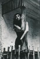 cca 1989 Menesdorfer Lajos (1941-2005) budapesti fotóművész hagyatékából, 2 db fotóművészeti alkotás...