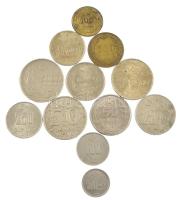 Törökország 1986-2003. 10L-5000L (12xklf) T:2,2- Turkey 1986-2003. 10 Lira - 5000 Lira (12xdiff) C:XF,VF