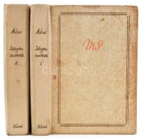 Márai Sándor: Idegen emberek I-II. köt. Bp., 1942., Révai. Kiadói egészvászon-kötés, foltos borítóva...