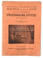 Kolozsváry Béla: Vászonkajak építése. 3 tervrajz melléklettel. Bp., é.n. Németh József. Kissé koszos...