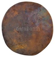 Kiss Kovács Gyula (1922-1984) DN "Zrínyi Miklós" egyoldalas bronz emlékérem (120mm) T:1-