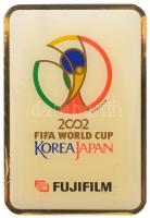 2002. FIFA Világkupa, Korea-Japán - Fujifilm műgyantás fém kitűző (40x27mm) T:2