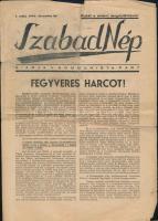 1944 A Szabad Nép 4. száma. december