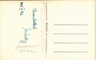 1941 Budapest XV. Rákospalota, hölgy. Gyökössy S. photo