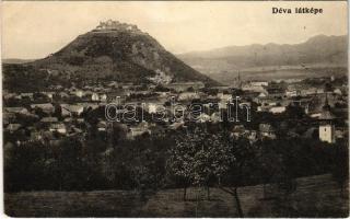 Déva, látkép, vár / general view, castle (EK)