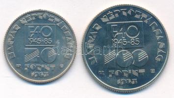 1985. 20Ft Cu-Ni "FAO" + 100Ft Cu-Ni "FAO" T:BU
Adamo EM90, EM91