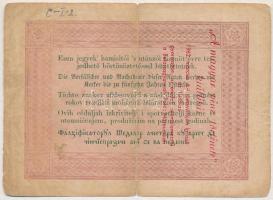 1848. 5Ft 1962-es utánnyomata, hátoldalán "A magyar pénz története kiállítás - 1962. március 4....