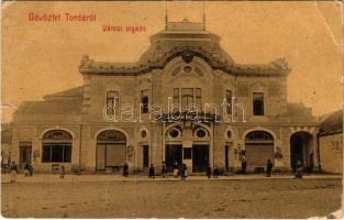1907 Torda, Turda; Városi vigadó. W.L. ? No. 438. / redoute (szakadás / tear)