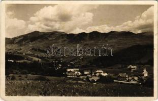 1944 Oláhszentgyörgy, Sangeorgiul Roman, Sangeorz-Bai; látkép / general view (EK)