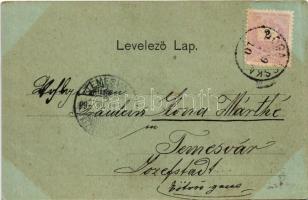 1899 (Vorläufer) Boksánbánya, Németbogsán, Deutsch-Bogsan, Bocsa Montana; este. Rosner Adolph kiadás...