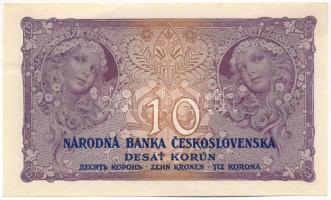 Csehszlovákia 1927. 10K "B 005 432782" T:I-
Czechoslovakia 1927. 10 Korun "B 005 432...