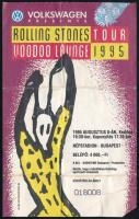 1995 Rolling Stones Voodoo Lounge Tour koncertjegy, Bp. Népstadion