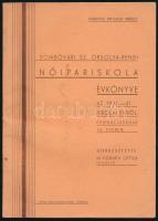 1941 Dombovári nőipariskola évkönyve 40 p