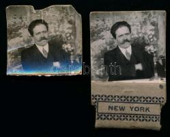 cca 1910 New York mozgókép. Pörgethető füzet fotókkal, melyek mozgóképet adnak ki 6x10 cm