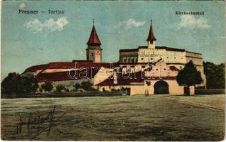 1926 Prázsmár, Tartlau, Presmer, Prejmer; Kirchenkastell / Evangélikus erődtemplom / Lutheran castle church (fa)