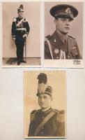 3 db RÉGI román katonai fotó / 3 pre-1945 Romanian military photos