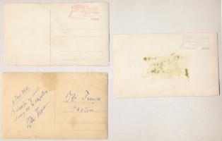 3 db RÉGI román katonai fotó / 3 pre-1945 Romanian military photos