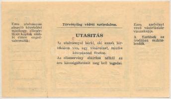 Szeged 1935. 10P "Hermes" áruhitel utalvány "*002610" T:I Adamo SZE37