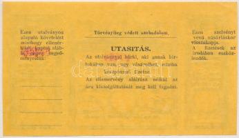 Szeged 1935. 20f "Hermes" áruhitel utalvány "90224" T:I Adamo SZE37.2