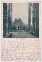 1899 (Vorläufer) Orsova, Korona kápolna. Hutterer G. kiadása / chapel (r)