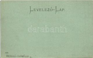 Orsova, Kazán-szoros. Hutterer G. kiadása / Kasanpartie / Cazane / gorge