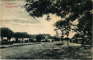 Hosszúmező, Campulung la Tisa (Máramaros); Fő utca. Kaufmann Ábr. és fiai / main street (EK)